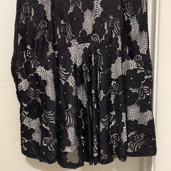 Tiana B. Black Lace Knit Dress - Picture 11 of 16